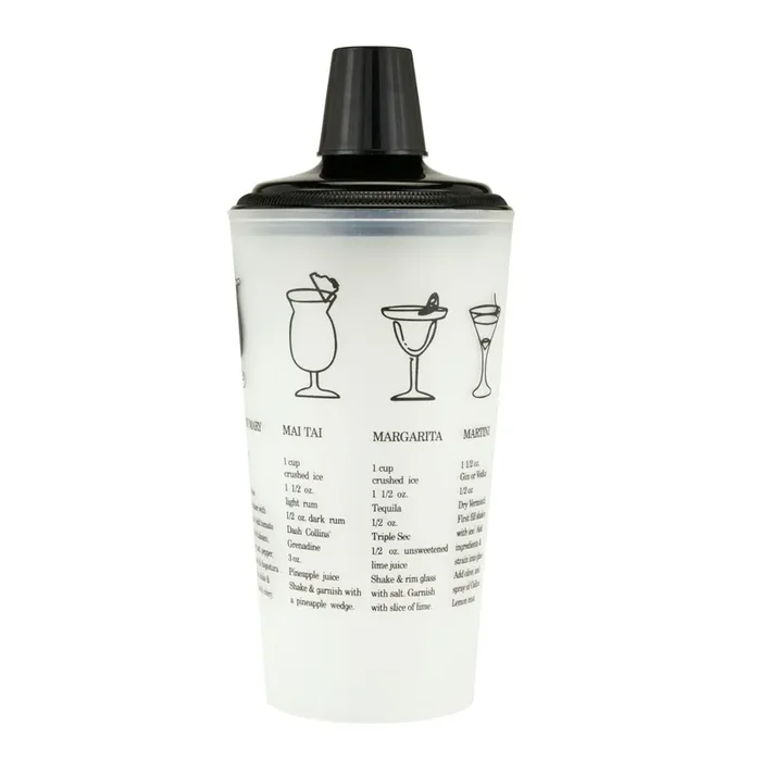 Collins Accessories Recipe Shaker, Black