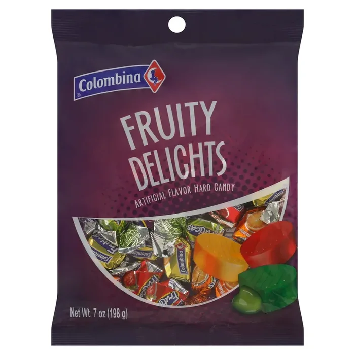 Colombina Fruity Delights Artificial Flavor Hard Candy – 7 oz