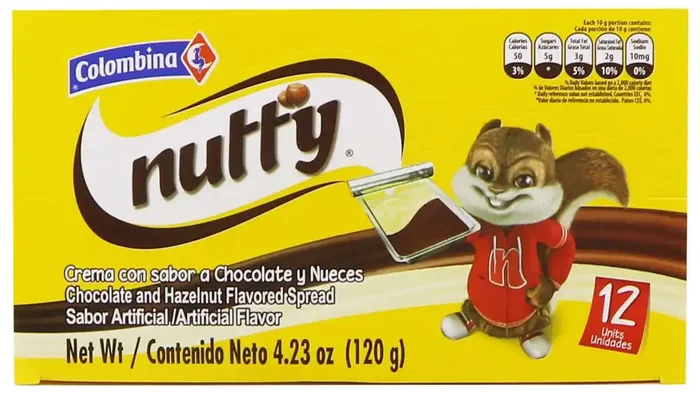 Colombina Nutty Chocolate and Hazelnut Spread