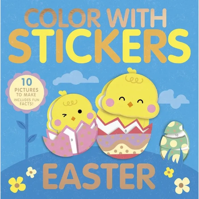 Color With Stickers Easter By Mary Butler
