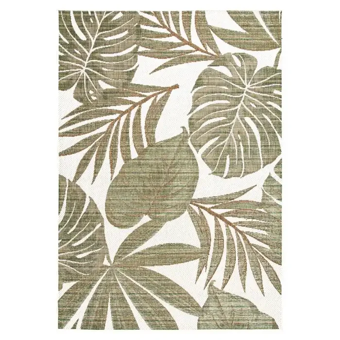 Colourscape Carrick Ecru Indoor-Outdoor Rug – 5 x 7 ft