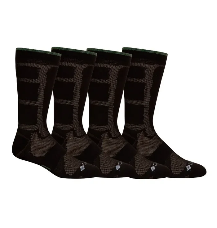 Columbia Large Crew Socks – Brown