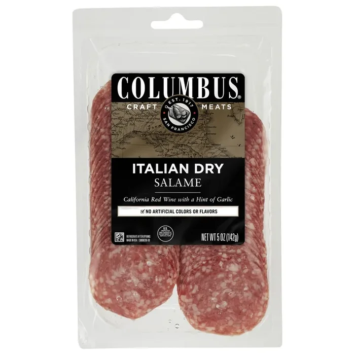 Columbus Sliced Italian Dry Salame