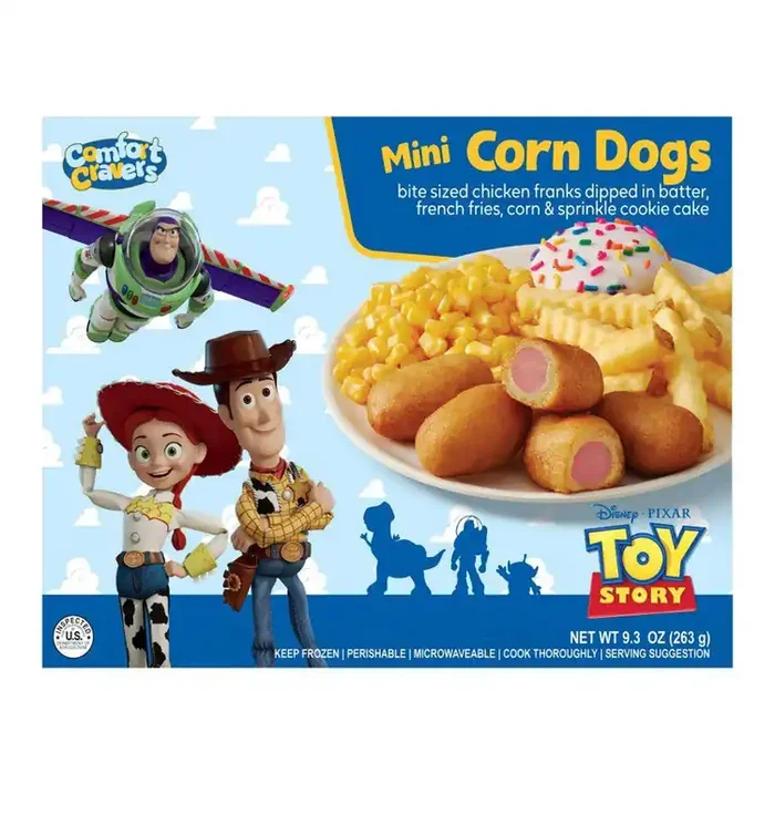 Comfort Cravers Disney Pixar Toy Story Frozen Mini Corn Dogs