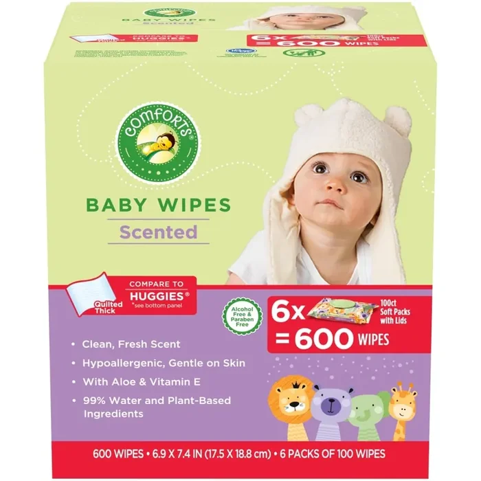 Comforts Fresh Scented Baby Wipes
