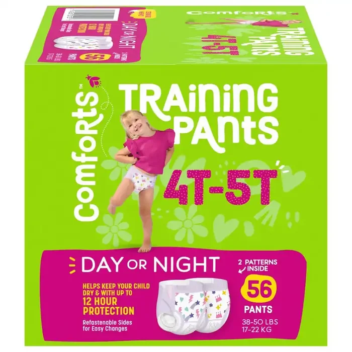 Comforts Girl Training Pants 4T-5T