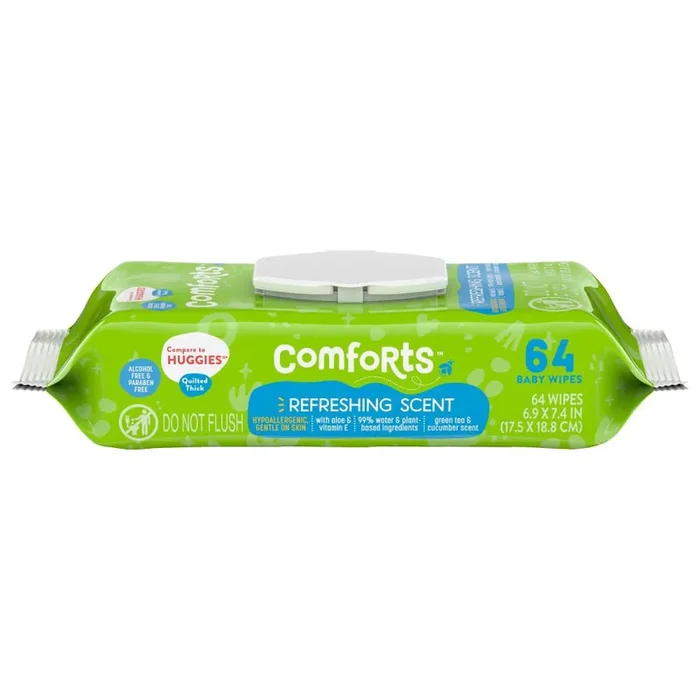 Comforts Refreshing Scent Baby Wipes
