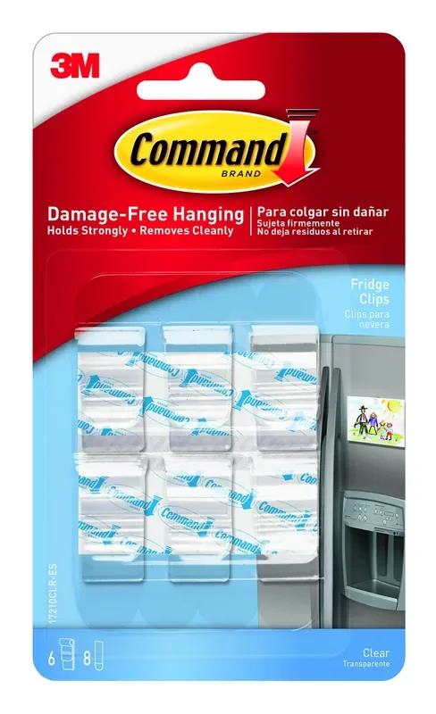 Command Fridge Clips 1 ea
