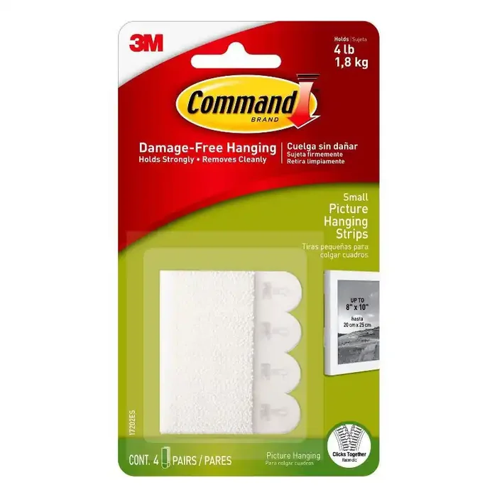 Command Hanging Strips 4 ea