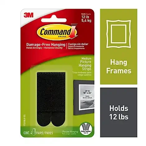 Command Medium Picture Hanging Strips – Each
