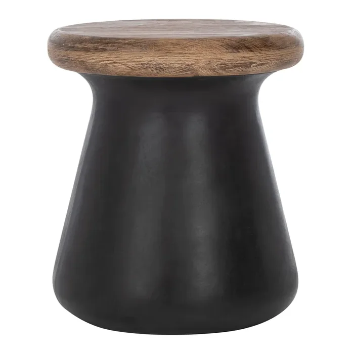 Concrete Mushroom Outdoor Side Table