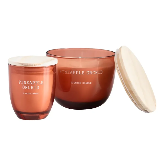 Coral Pineapple Orchid Scented Candle