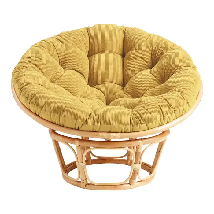 Corduroy Papasan Chair Cushion