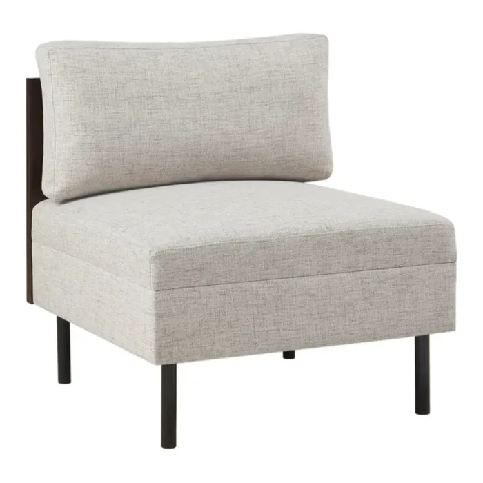 Cosmo Oatmeal Modular Sectional Armless Chair