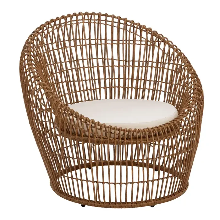 Costa Natural All Weather Wicker Outdoor Cocoon Chair