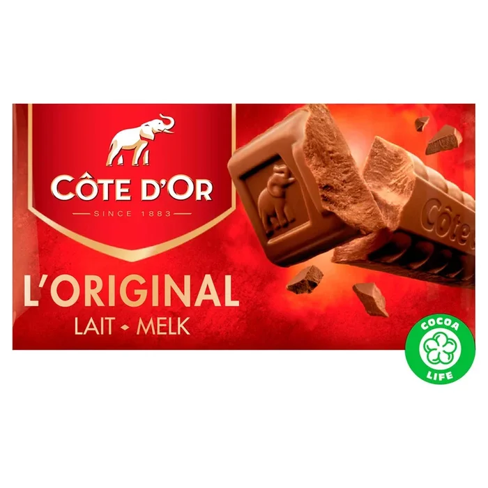 Cote d’Or Milk chocolate tablet 2-pack