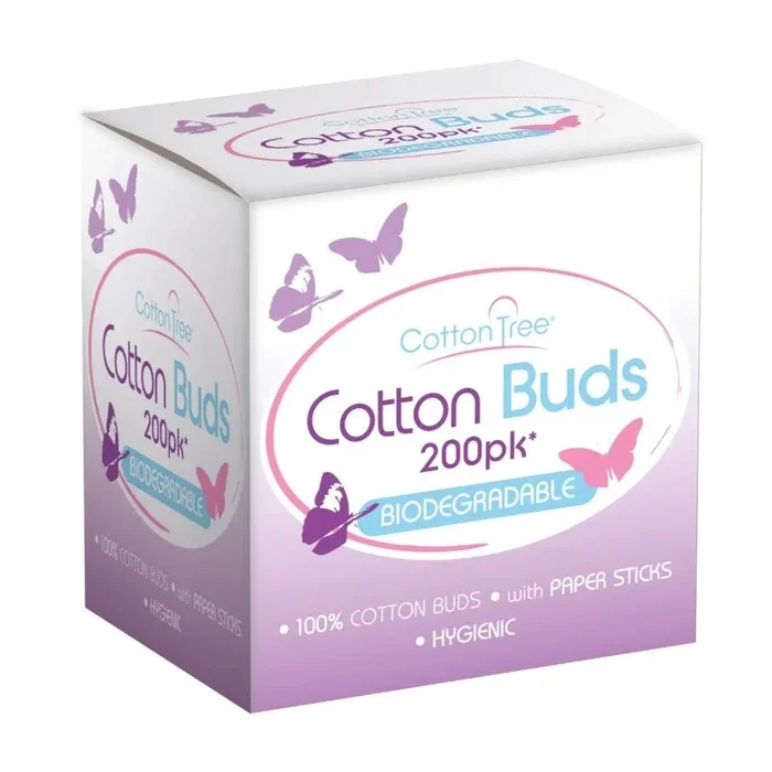 Cotton Tree Cotton Buds Twin Pack 200 Pack