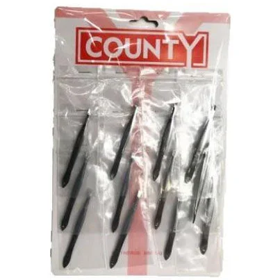 County Eyebrow Tweezers – Sleeve of 12