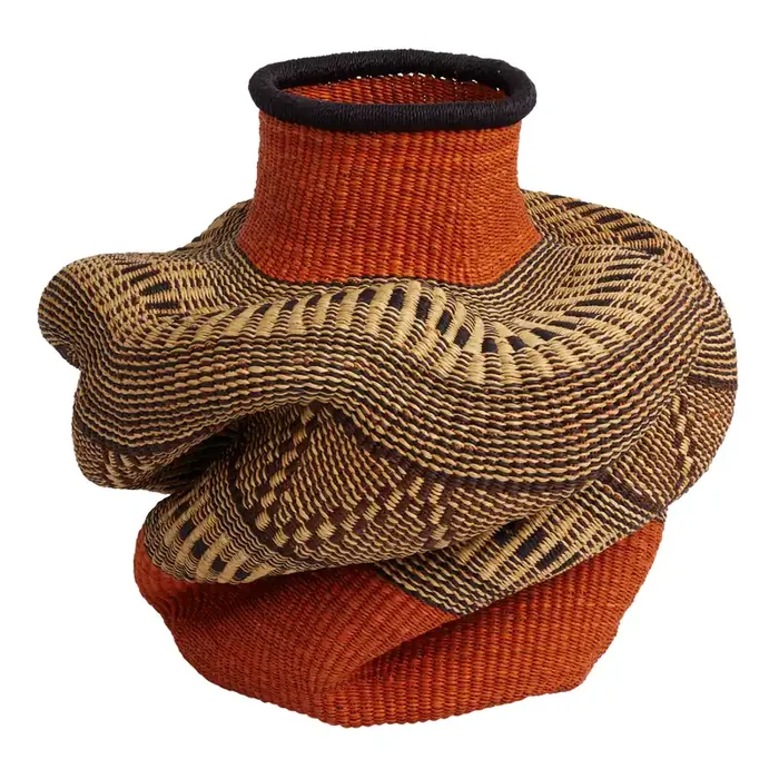 CRAFT Ayeya Wild Grass Slouchy Woven Vase