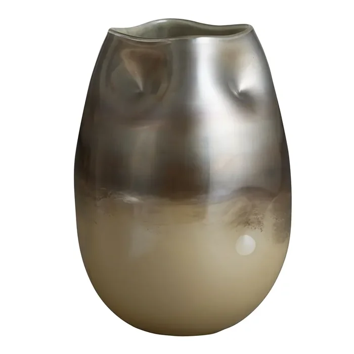 CRAFT Ombre Luster Handblown Glass Vase