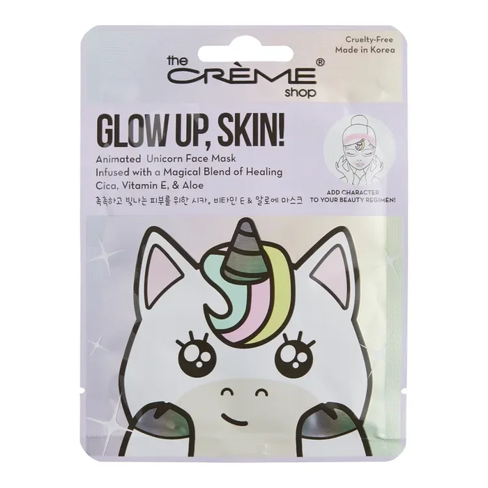 Creme Shop Animated Unicorn Korean Beauty Sheet Mask