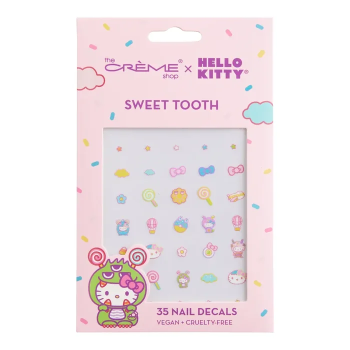 Creme Shop Hello Kitty Nail Decal Sheet 35 Count