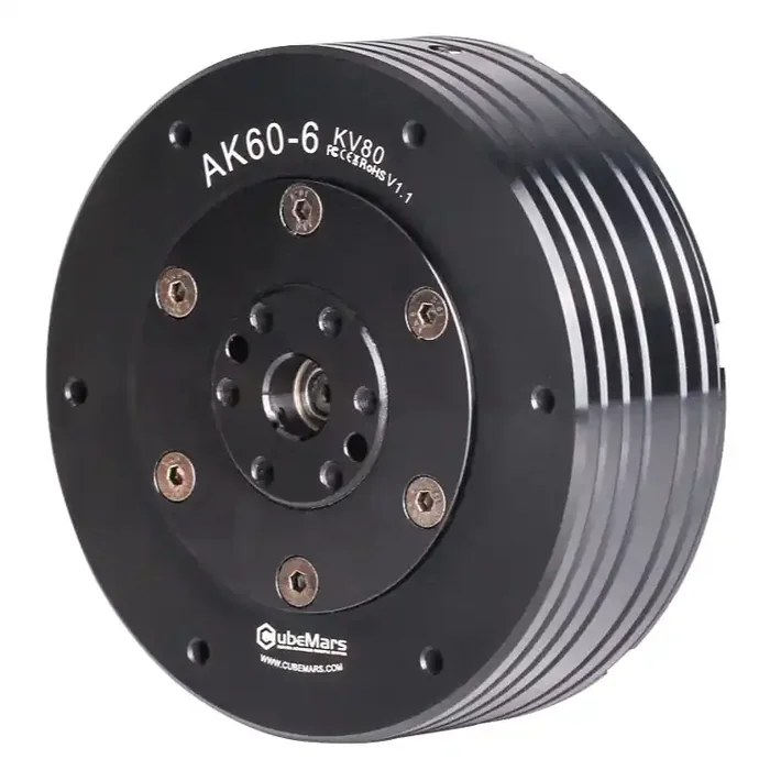 CubeMars Upgrade Version AK60-6 V1.1 KV140 BLDC Motor with Driver for Robots