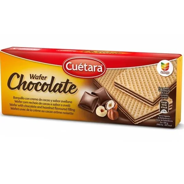 Cuetara Wafers Chocolate 150g – Case of 21