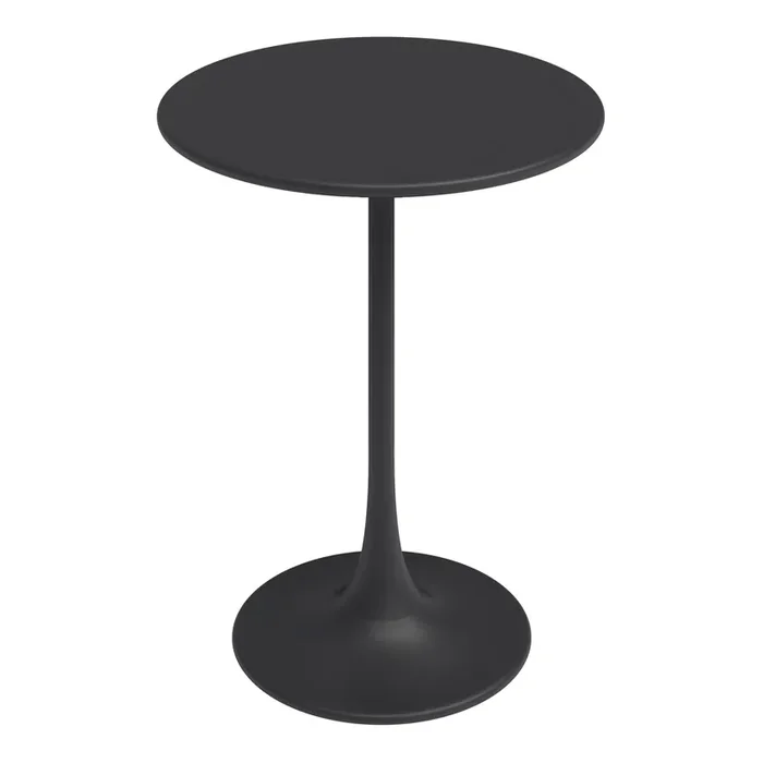 Dax Round Steel Tulip Counter Height Outdoor Dining Table
