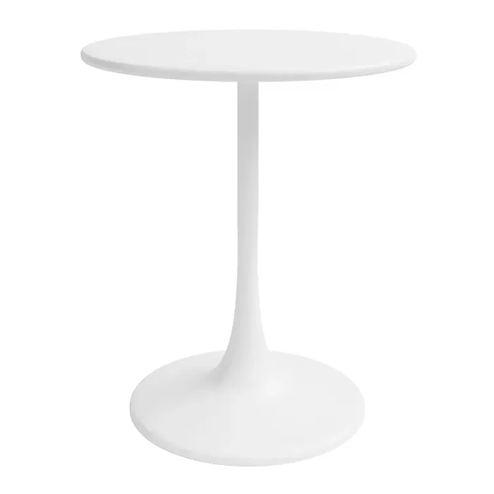 Dax Round Steel Tulip Outdoor Bistro Table
