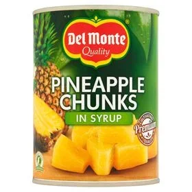 DEL MONTE ANANASSTÜCKE IN SIRUP 570 G