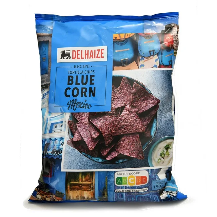 Delhaize Blue corntortilla crisps