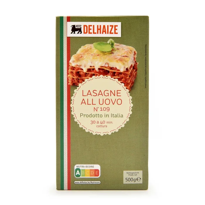 Delhaize Egg lasagne