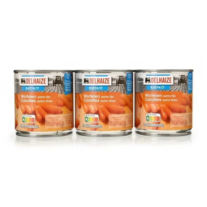 Delhaize Extra fine carrots 3-pack
