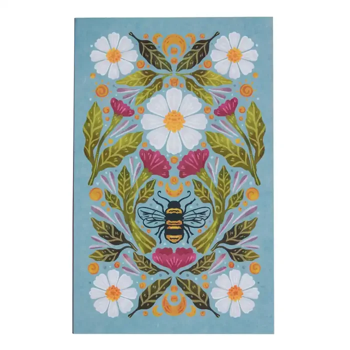 Denik Blue Honeybee Tea Classic Layflat Journal