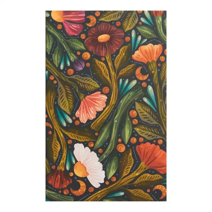 Denik Nightsky Floral Classic Layflat Journal