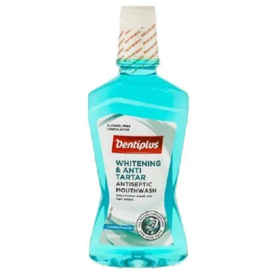 Dentiplus Mouthwash Whitening & Anti Tartar – Case of 12