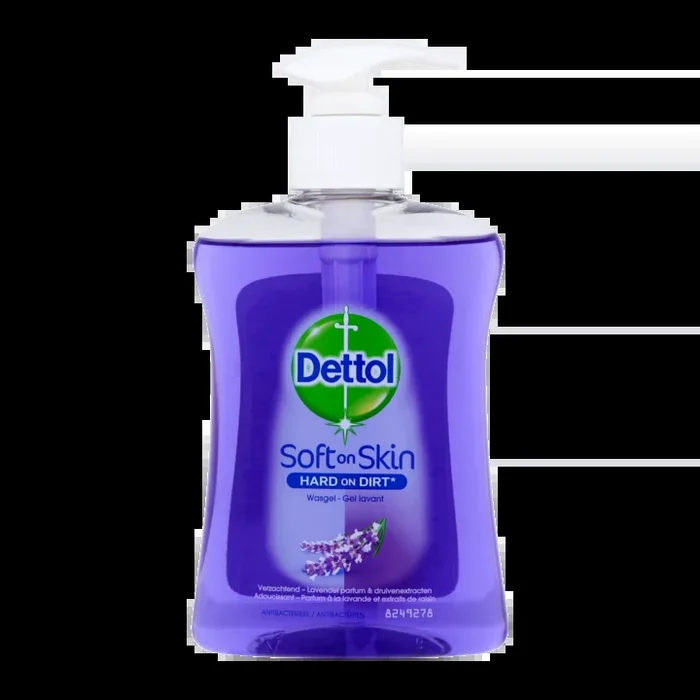 Dettol Wash gel lavender with perfume and grape extract