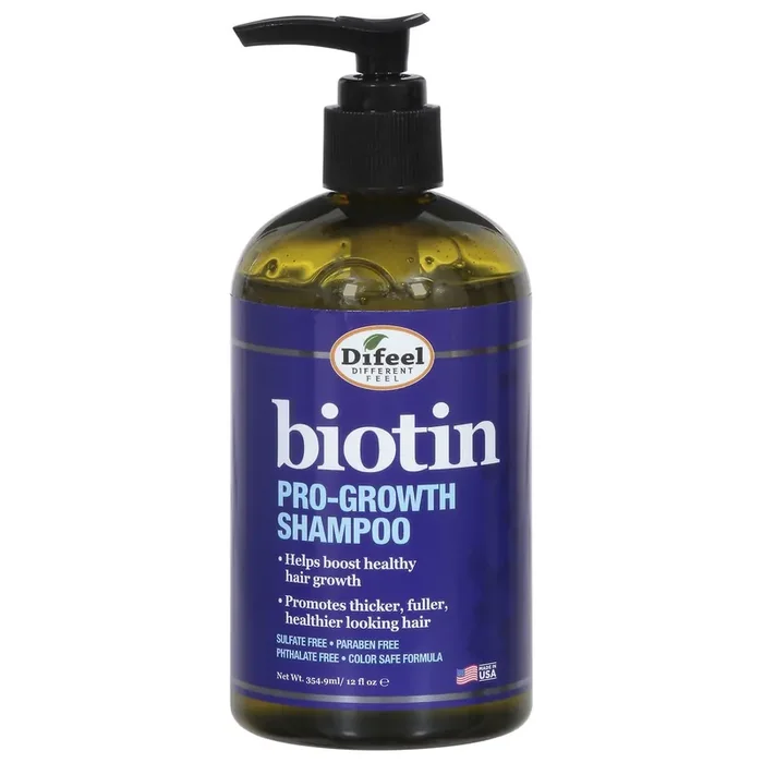 Difeel Biotin Pro-Growth Shampoo 12 fl oz