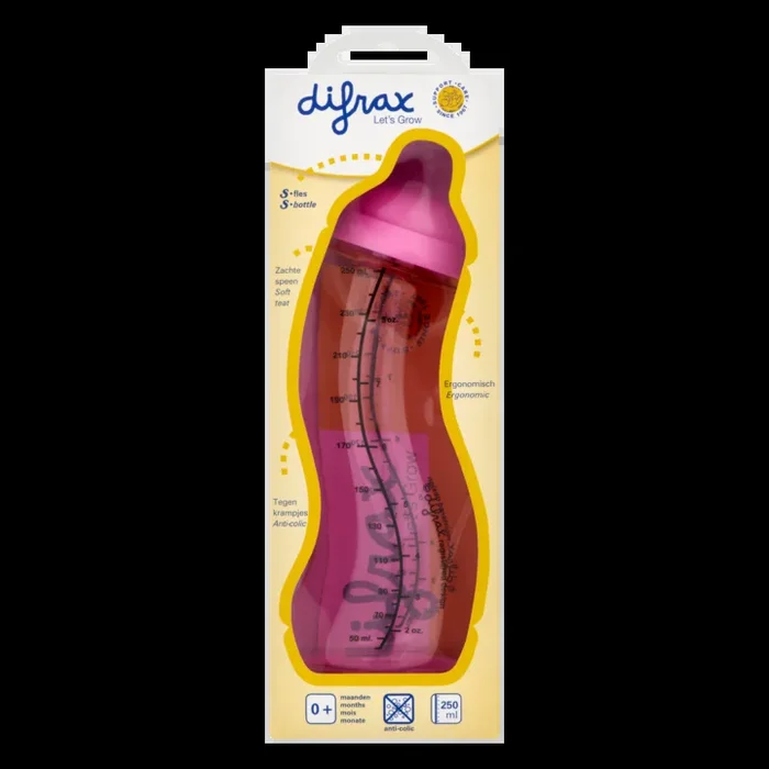 Difrax S bottle for 250 ml (from 0 months)