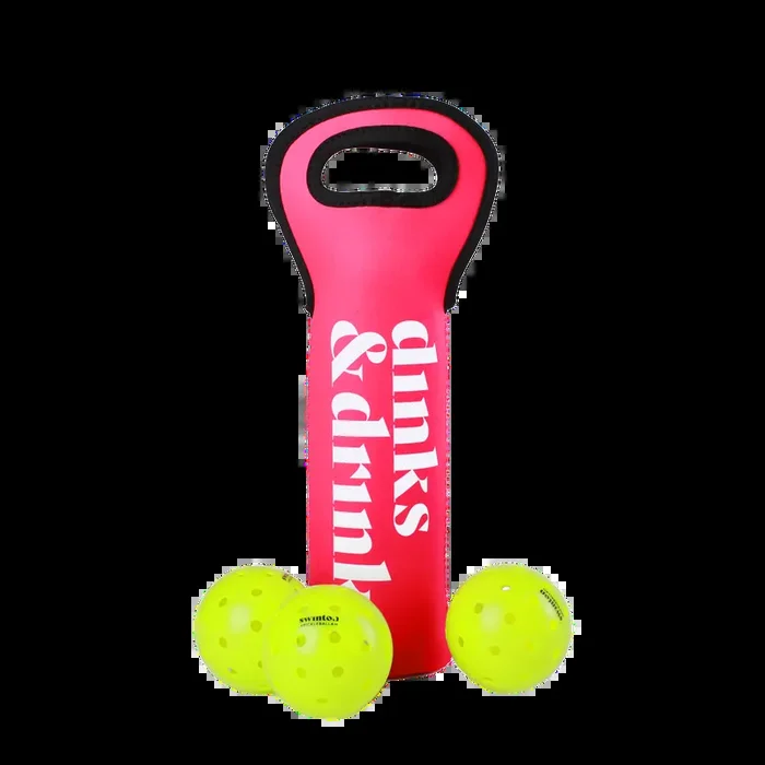 Dinks ‘N Drinks Sleeve of Pickleballs