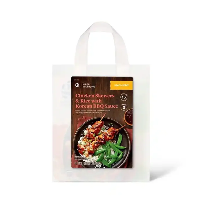 Dinner in Minutes Chicken Skewers and Rice with Korean BBQ Sauce – 3.9lb