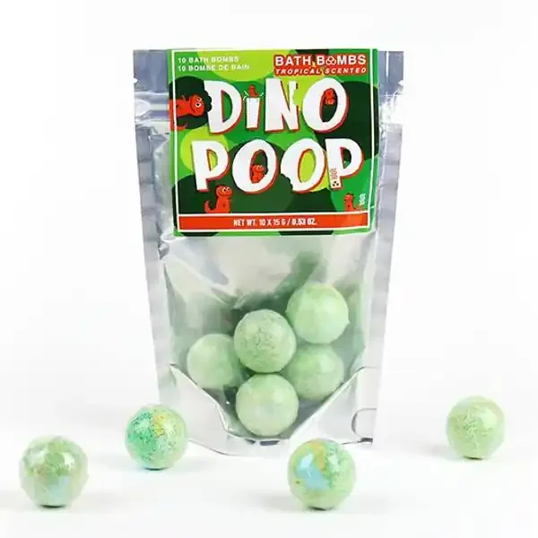 DINO POOP BATH BOMBS