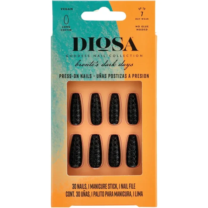 Diosa Bronte‘s Dark Days Press-On Nails