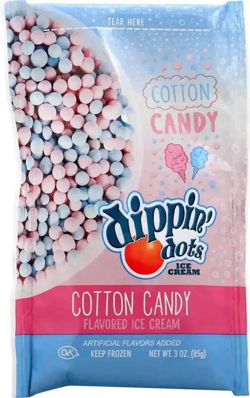 Dippin‘ Dots Cotton Candy – 3 Oz