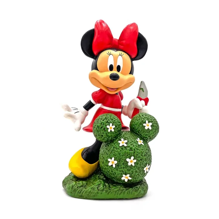 Disney 14-in H x 8-in W Green Minnie Garden Statue