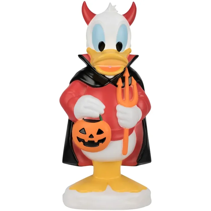 Disney 2-ft Disney Lighted Evil Donald Duck Blow Mold
