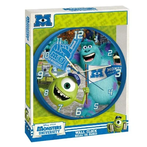 Disney’s Monsters University Wall Clock in Gift Box