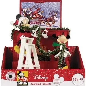 Disney Animated Fireplace