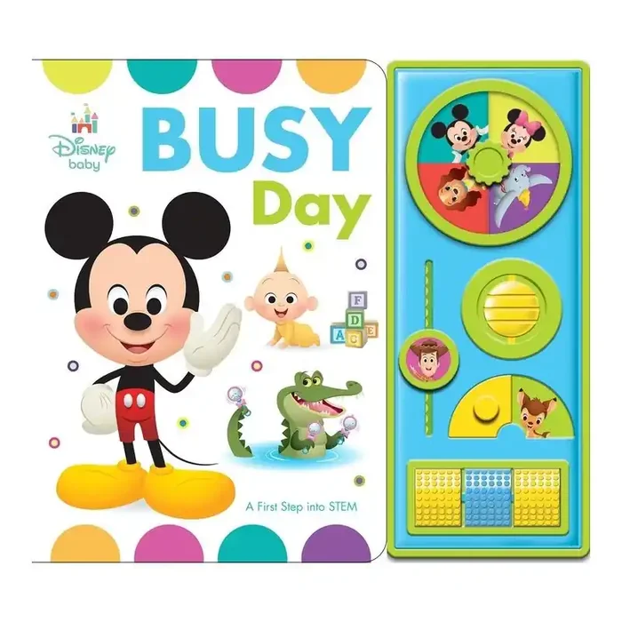 Disney Baby Mickey – Busy Baby Book (Board Book)